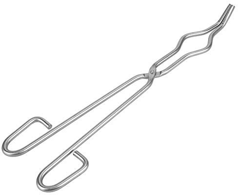 Tiegelzange, Edelstahl Tiegelzange Klemmbecherhalter Zange mit Flugzeugklasse Niete(400mm)