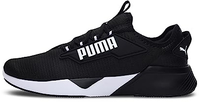 PUMA Unisex Adults' Sport Shoes RETALIATE 2 Road Running Shoes, PUMA BLACK-PUMA WHITE, 43