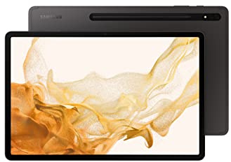 TABLET SAMSUNG TAB S8 PLUS SM X800 12.4 128 GB OCTA CORE WIFI BLUETOOTH ANDROID GRAPHITE (Ricondizionato)