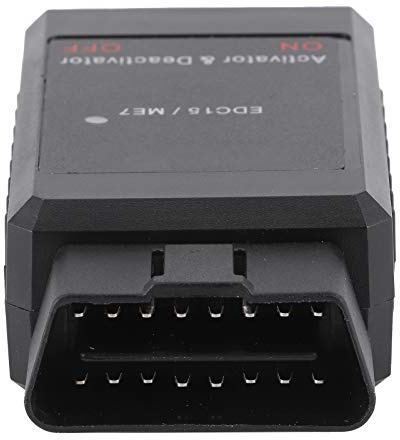Wegfahrsperre, Compact OBD2 IMMO Deaktivator Anti-Diebstahl-Box Schwarz Ersatz für Octavia II Scout Roomstar für Diesel-Benzin-Auto