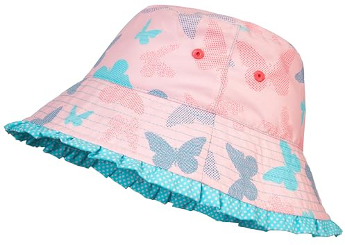 Playshoes Sombrero Para El Sol con Protección UV Niñas, Mariposas, 51