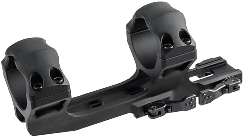 UTG Unisex – Erwachsene Accu-sync® Qr Cantilever Mount, 20 Moa, 70 Mm Offset, 34 Tube, Picatinny Zielfernrohrmontage, Schwarze, Einheitsgröße EU