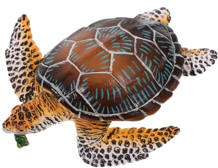 MUSISALY Schildkröten Figur Realistisches Schildkröten Modell Aus Deko Für Aquarien Und Kinderzimmer Lifelike Simulation Lehrspielzeug Für Erwachsene