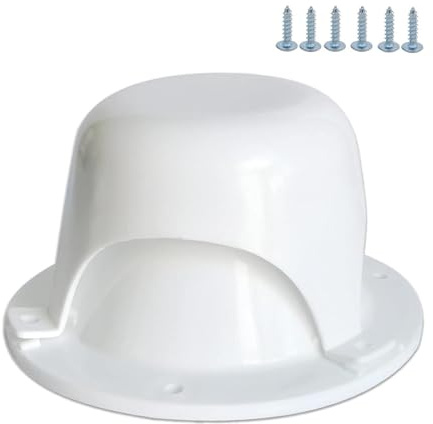 Tapa de ventilación de techo con RV, repuesto de cubierta de ventilación de techo con RV, tapa ajustable, repuesto para caravana, remolque, camping, accesorios de coche, color , para ventilación