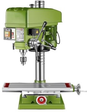 BADIKA Electric tabletop tapping machine Multifunctional drilling and tapping machine Industrial speed regulation desktop drilling and milling machine Small household(Z516-2)