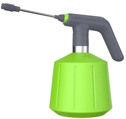 Pulverizador de jardín, Botella pulverizadora eléctrica for Plantas, artefacto de riego de Flores for el hogar, regadera automática de Alta presión, pulverizador de Agua,Fácil de llenar(2.0L Green)