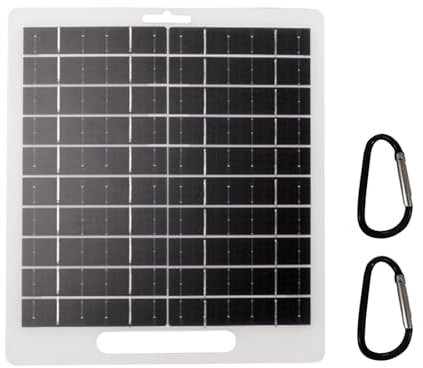 Panneau Solaire de Charge Panneau Solaire Portable avec Ports USB et DC
