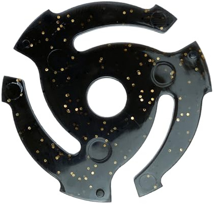 Adaptateur 45 pour Tourne-disques - Adaptateur pour Tourne Disque | Remplacement pour Débutants Passionnés De Musique Fête À La Maison Utilisateurs DJ