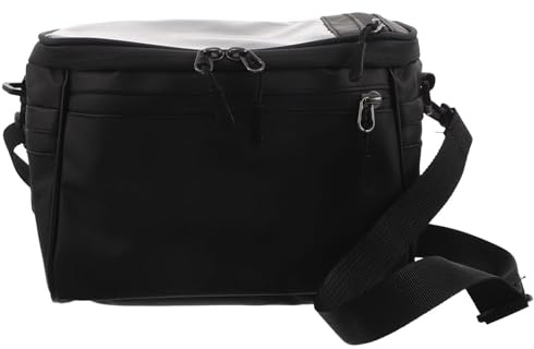 JOINPAYA Bolsa Manillar Bicicleta con Soporte Móvil Almacenamiento Frontal Espacioso y Correa Ajustable para Ciclismo y Excursiones