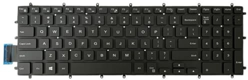 ZBIianxer Type Silencieux sans rétroéclairage claviers d ' Ordinateurs Portables de Jeu de Remplacement pour G3 15 3579 3779 5587 G7 7588 claviers de Remplacement de Disposition américaine