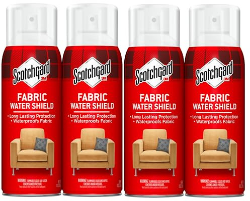 Scotchgard Fabric & Upholstery Protector – Repels Liquids, Blocks Stains – Ideal for Household Fabrics – 40 oz