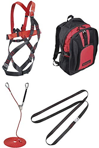 TEUFELBERGER Absturzsicherungsset Grip 12 mit Bandfalldämpfer im Rucksack
