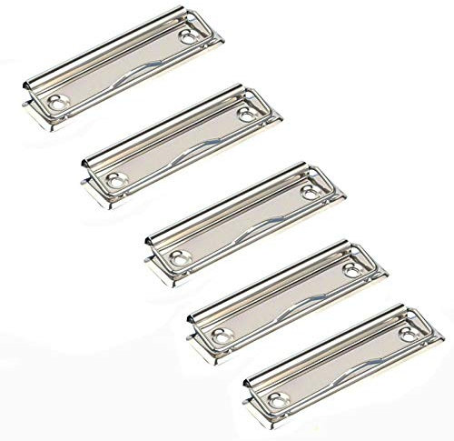 Vogueing Tool Klemmbrett-Clips, Metallplatten-Clip, A4-Größe, Silber