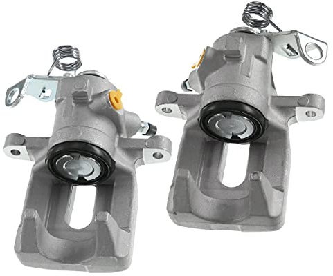 Frankberg 2x Bremssattel Bremszang Hinten Links Rechts Aluminium Kompatibel mit C3 I II III C3 Picasso Pluriel C4 Cactus 207 208 Crossland X Replace# 4400W6