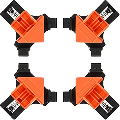 Holzklemmen Winkel Klemme,90 Grad Winkelspanner 1 stücke 90 grad rechte winkel clamp fixing clips Bilderrahmen Ecke Klammer Holzbearbeitungsecke clip positionieren diy feuture tool Winkelspanner