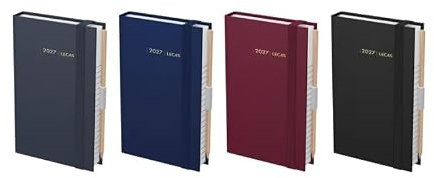 Lecas – Tageskalender Chantier – Januar bis Dezember 2022 – 13 x 8 cm – verschiedene Farben