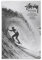 ForGue Stussy - Póster (30 x 45 cm), diseño de surf retro
