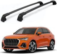 Dachgepäckträger Fahrradträger Für Audi Q3 2019 2020 2021 2022, Dachträger Dachboxen Dach Gepäckablage Railing Track Zubehör
