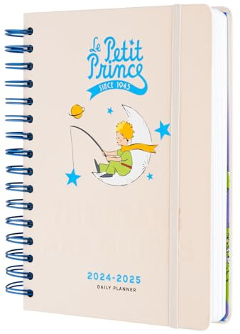 Grupo Erik Schulplaner 2024 2025 A5 Der Kleine Prinz Kalender 2025 Buchkalender - Terminkalender 2025 A5 - Schulplaner 2024 2025 Schüler und Studierende