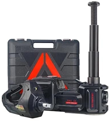 Wagenheber rangierwagenheber Elektro-Wagenheber-Set, 5 Tonnen hydraulischer Wagenheber mit aufblasbarer Pumpe, elektrischer Schraubenschlüssel, Hebemaschine, Luftpumpe(Black Set)