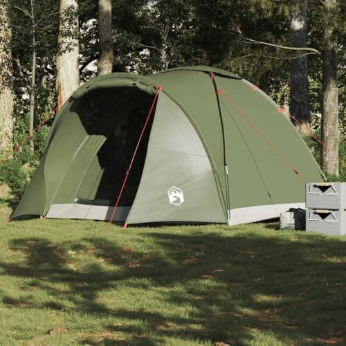 Homgoday Angelzelt Olivgrün 185T Polyester mit PU-Beschichtung, 2-Personen, 310x226x153 cm - Schutz vor UV-Strahlen Model4009485