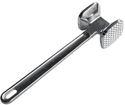HOMOBABE Martillo Ablandador de Aleación de Aluminio Mango Colgante de Carne Pequeño para Ablandar Carne y en Cocina Profesional
