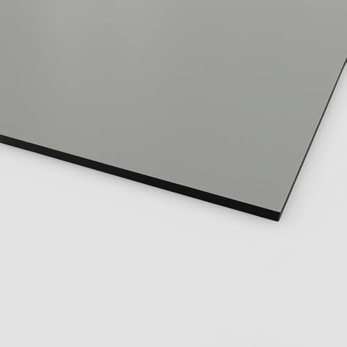 HPL Platten 40x60cm Vollkernplatten für Außen und Innenbereich, 6mm dick, Mittelgrau RAL7037