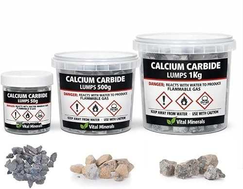Calcium Carbide Mole and Rodent Repellent Caving Gas Lamp, 50g