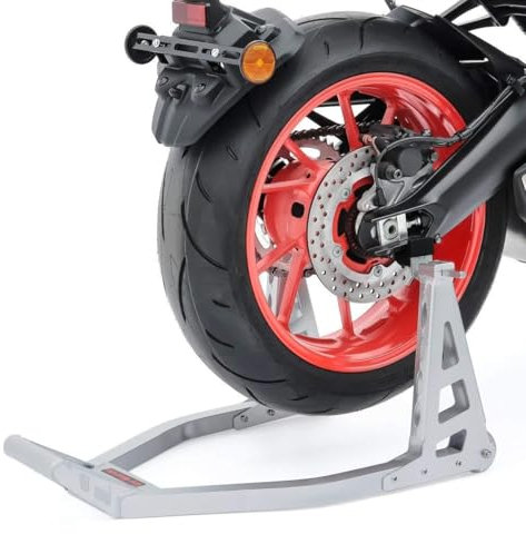 ConStands - Motorrad Montageständer Kompatibel mit Suzuki GSX-R 600 Silber Hinten Superlight Universal