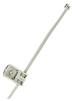 CELO 9TBBL - Base adhesiva color gris para clavadora de gas BASEBRID brida lateral nylon (Envase 200 ud)