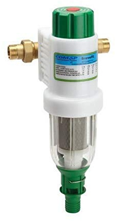 Comap 522526 bravofil: Filtro Anti sedimenti autopulente 1 Bianco/Trasparente