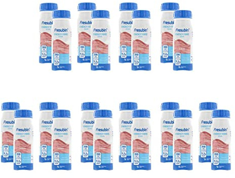 20x 200ml Fresubin Energy Fibre DRINK Erdbeere - im exclusiven ConsuMed Bundle inkl. Produktplakat