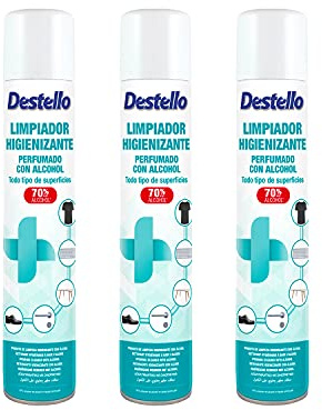 Spray Detergente per Superfici Destello - 400 ml x 3