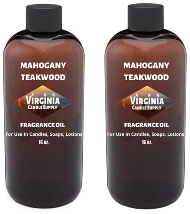 Mahogany Teakwood Type Fragrance Oil (Our Version of The Brand Name) (32 oz Bottle) for Candle Making, Soap Making, Tart Making, Room Sprays, Lotions, Car Fresheners, Slime, Bath Bombs, Warmers……