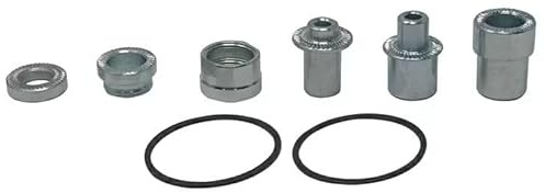 ELITE Unisex Adulto E1014330 Tt1014330 Boost 141 Q/R Achsadapter für Direktantriebstrainer, Silber, Einheitsgröße, Argento, 268 x 2