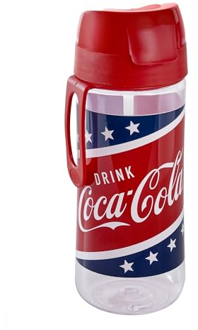 Snips, Bottiglia Coca-Cola 0.50 L, Borraccia Coca-Cola 7 x 20 cm, Borraccia Plastica Riciclata Tritan Renew, Bottiglia Riutilizzabile Made in Italy, 0% Bpa