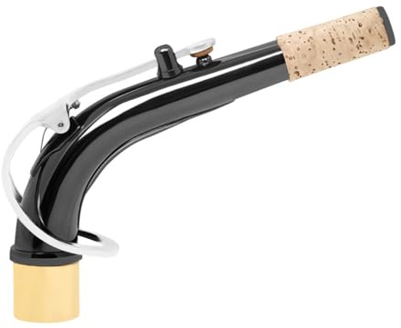 UPKOCH Saxophon Bogen Aus Messing Gebogener Hals Für Alt-saxophon Mit Hochwertigem Mundstück Für Musiker Leicht Und Tragbar Ersatzlösung Für Beschädigte Teile