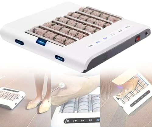 SACLMD Dual-Buffer Shoe Polisher,Sole Cleaning Machine,Automatic Induction Shoe Polisher,Electric Shoe Polisher,Professional Shoe Cleaning Machine