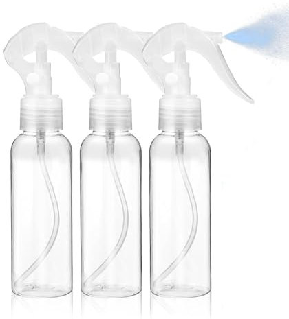 Xianjuun 3 Stück Sprühflasche 200ml Kunststoff Pflanzenwasser Pumpsprühflasche, Leere Wassersprühflasche, Gießkanne für Hausgarten Reinigung Bewässer
