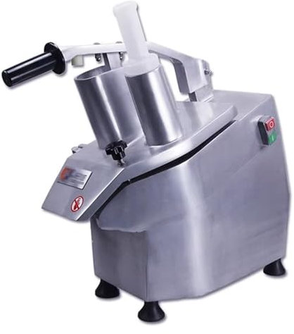 Macchina elettrica commerciale per grattugiare frutta e formaggio, tagliaverdure automatico multifunzionale e robot da cucina, con 5 lame da 550 W, per formaggio, burro, formaggio, briciole di pane