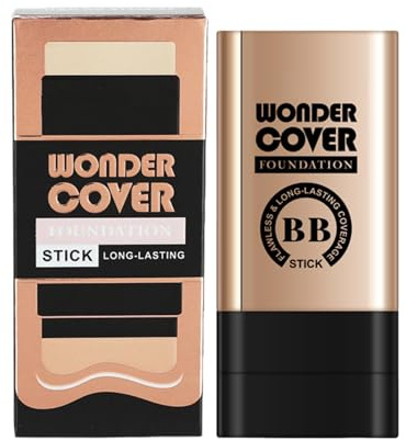 Base En Barra De Maquillaje, Base Líquida En Barra De Doble Punta Tintada, Cobertura Hidratante Ligera Y Duradera Como Corrector Bálsamo Para Piel