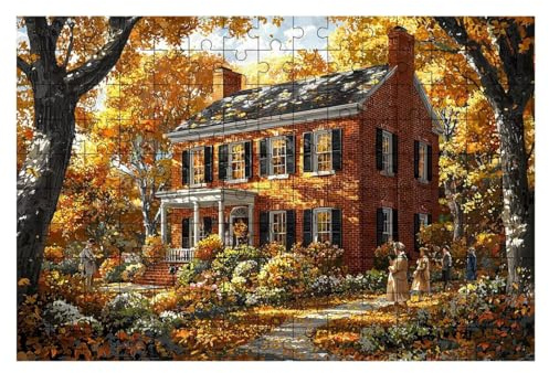 Puzzle 1500 Teile Herbst, Baum Puzzle 1500 Teile Erwachsene, Puzzel für Die Ganze Familie, Klassische Puzzles Geschicklichkeitsspiel, Holzpuzzle für Geschenke für Frauen, Männer, Deko Wohnzimmer -1845