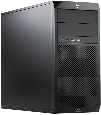 HP Z2 G4 MT Bureau de Station de Travail, Intel Core i7-8700 6-Core, 8 Go RAM, 256 Go SSD, US QWERTY Clavier, Win11 Pro (Renouvelé)