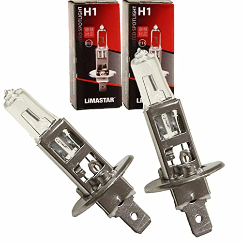 Recambo 2x Halogen H1 Scheinwerferlampe Birne 70W 24V Abblendlicht Fernlicht Glühlampen | E - Prüfzeichen | Sockel P14,5s - Warm Weiß