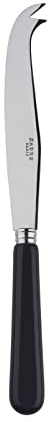 SABRE PARIS - Cheese Knife 24cm - Pop Collection - Stainless Steel Knife - Dishwasher Safe - Black