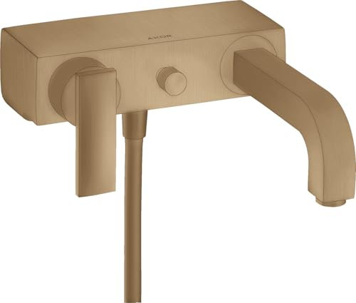 hansgrohe AXOR Citterio Einhebel Wannenmischer Aufputz DN 15, 39400140, Farbe: Brushed Bronze