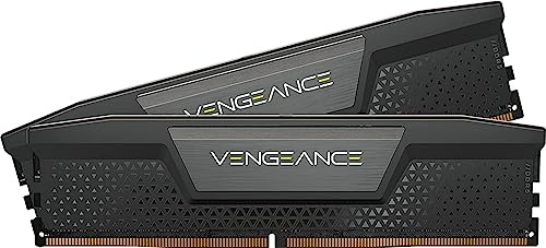 Corsair VENGEANCE DDR5 RAM 64GB (2x32GB) 5600MHz CL36 Intel XMP iCUE Kompatibel Computer Speicher - Schwarz (CMK64GX5M2B5600C36)