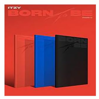 ITZY - BORN TO BE Limited Version KPOP Album Photobook+Photocard+Postcard (Standard Blue Version)