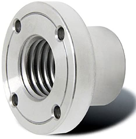 zqagBaod Drehbank Zubehör, 2 Zoll 3 Zoll 4 Zoll 6 Zoll Planscheibe for Holzdrehmaschinen, Drehfutterflansch aus silbernem Stahl mit Gewinde for Zubehör for Holzdrehwerkzeuge(50mm m18x2.5)