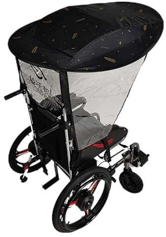 Universeller elektrischer Rollstuhl-Regenschirmhalter – verstellbarer Sonnenschutz & Regenschutz – Outdoor-Regenschirm für die meisten Rollstühle